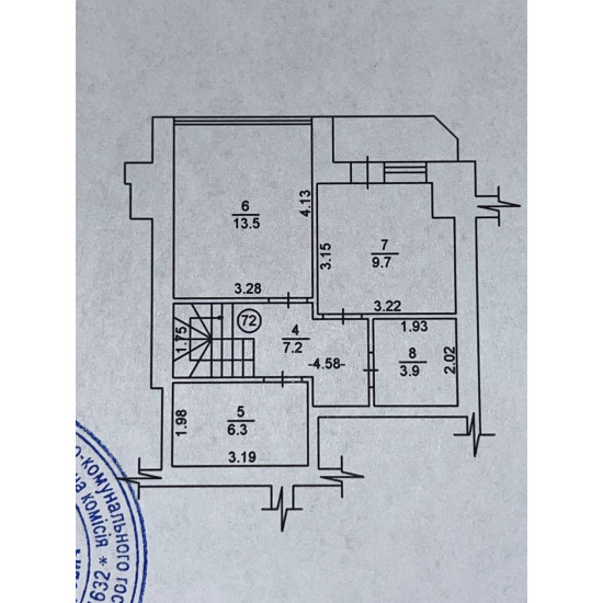 Продаж 3-кімнатної дворівневої квартири площею 74.9 м² в ЖК Французький квартал, вул. Шолуденка 15Д.
